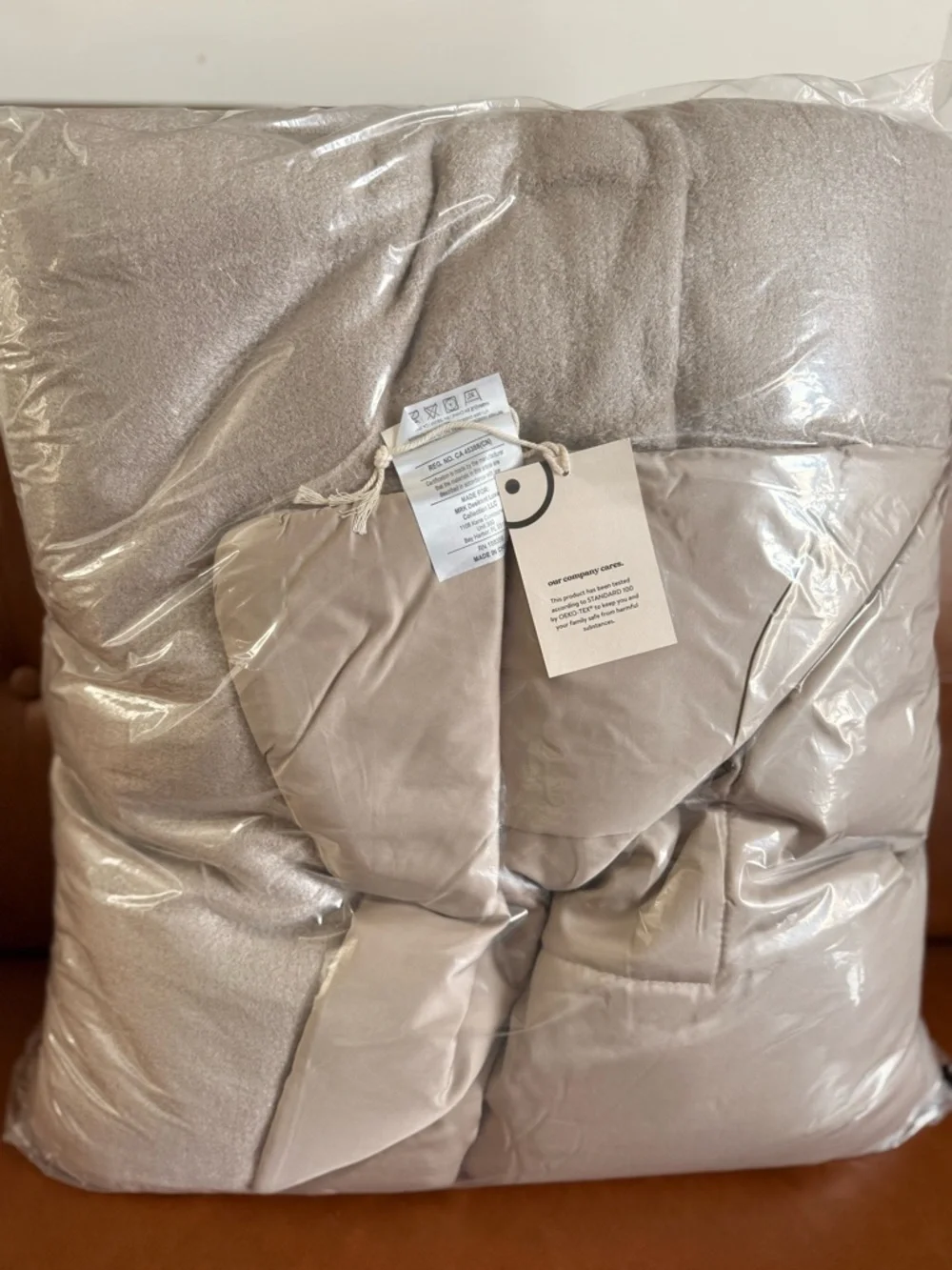 Sunday Citizen Cloud Cooling Comforter Full-Queen Taupe MSRP $370